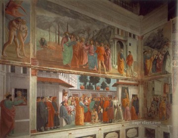  mi Arte - Frescos de la Capilla Brancacci vista izquierda Christian Quattrocento Renacimiento Masaccio